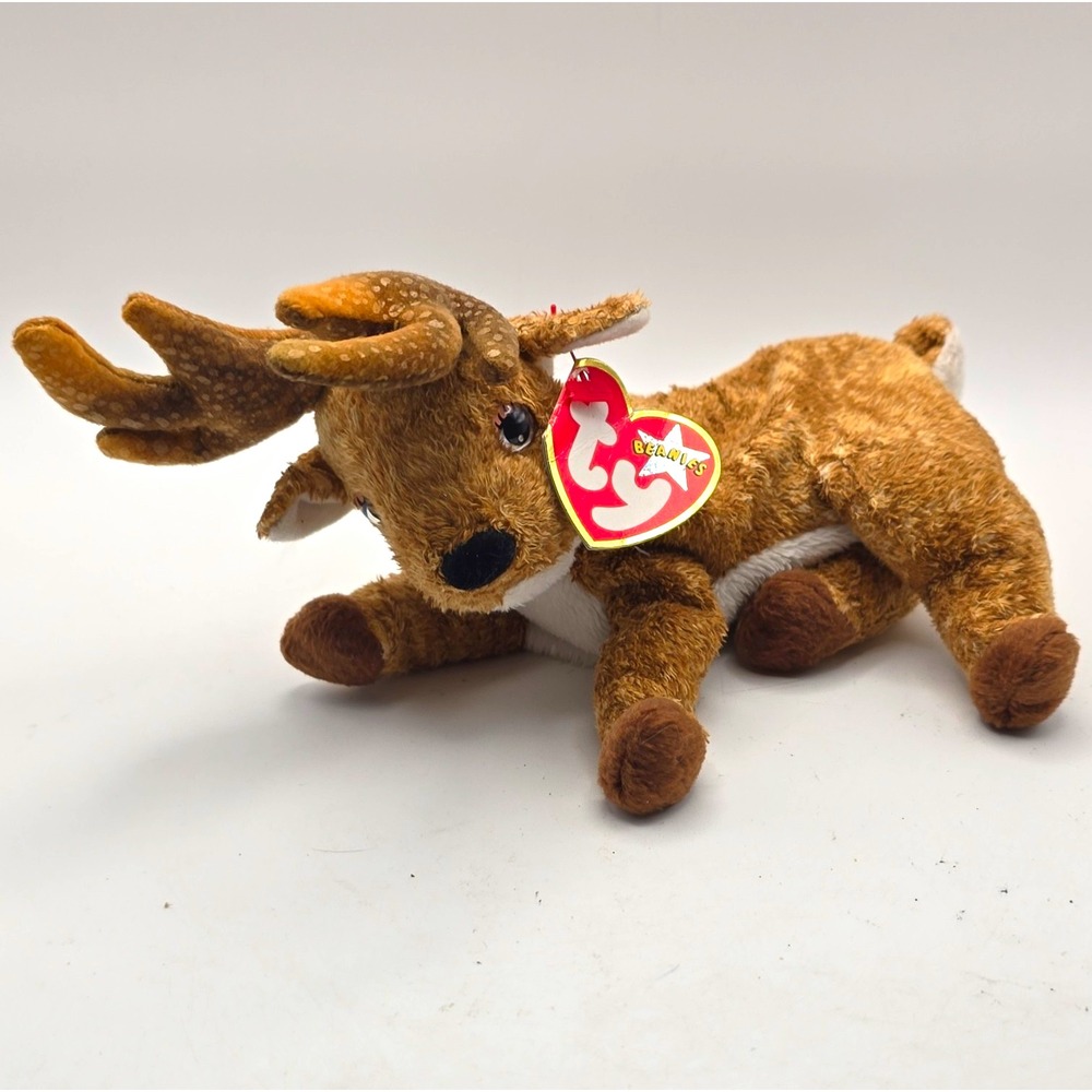 Ty Beanie Babies Roxie the Reindeer Plush Vintage 2000 Beanie Babies Collection